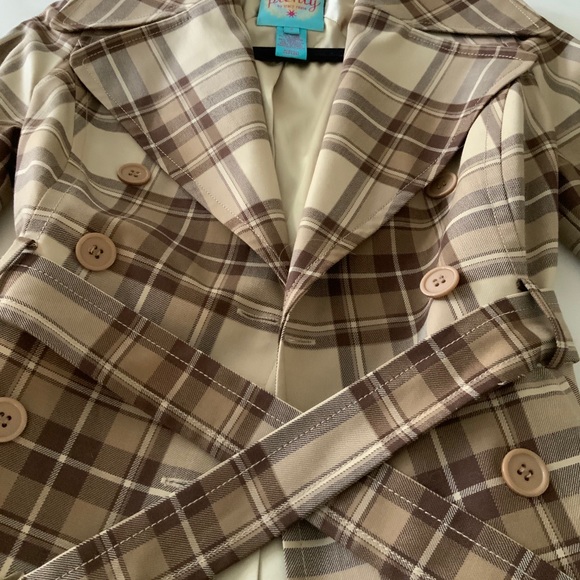 TRACY REESE LIGHTWEIGHT PLAID JACKET - EUC - Picture 4 of 5